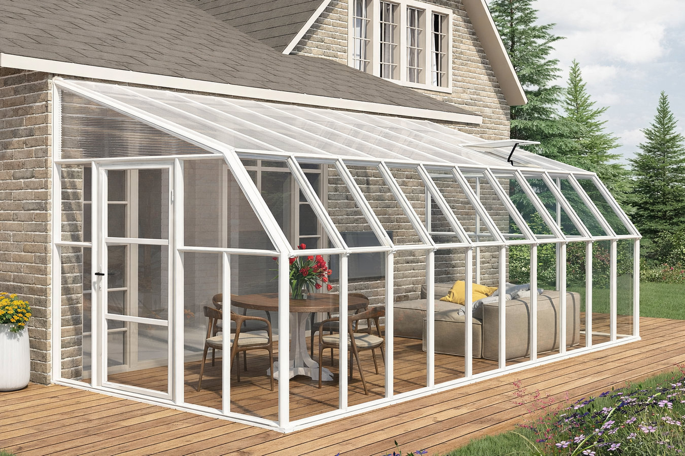 Solarium installation